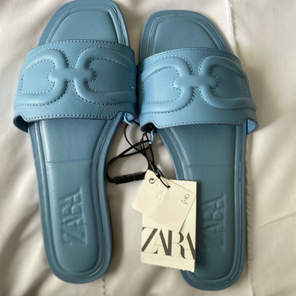 ZARA Leather Sandals